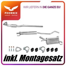Opel Corsa C 1.0 (2000-2006) Fließheck Auspuffanlage Auspuff Mit E-Prüfzeichen