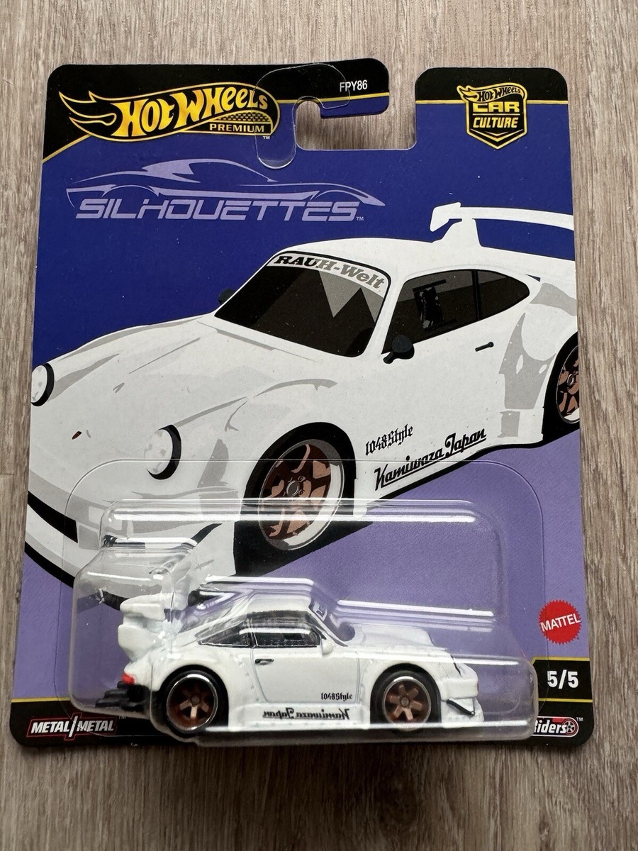 ホットウィール RWB ポルシェ 930 SILHOUETTES ミニカー Hot Wheels Silhouettes RWB Porsche 930 White - Premium Car Culture