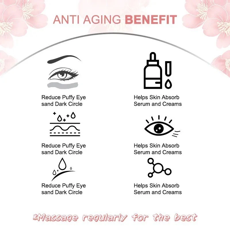 Juego de herramientas faciales de jade y Gua Sha rodillo facial para cuidado de la piel para hinchazón Foto 3 de 4