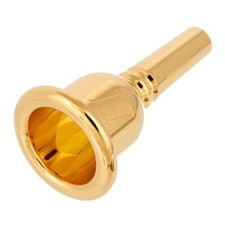 Denis Wick 9BL Heritage GOLD Large Shank Trombone Mouthpiece NEW Ships Fast