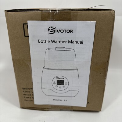 Eivotor Bottle Food Warmer E3 Warmer NIB B47066 Baby Elderly Infant 