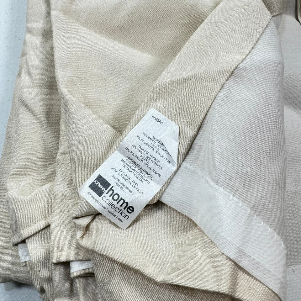 Par de cortinas JCPENNEY modernas Foto 4 de 4