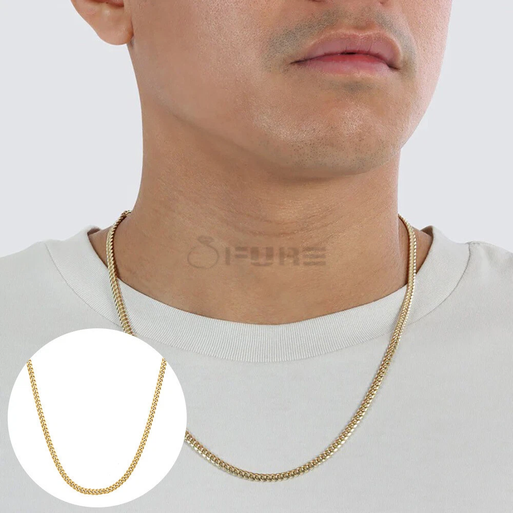 Gold plated sale 20 inch chain