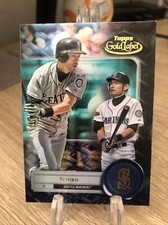 2022 Topps Gold Label Base Class 2 Black #17 Ichiro - Seattle Mariners