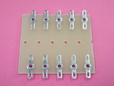10 Wege 2 Reihen Miniatur (2 x 5p) Tag Streifen Gruppe Platine 7g GA12a