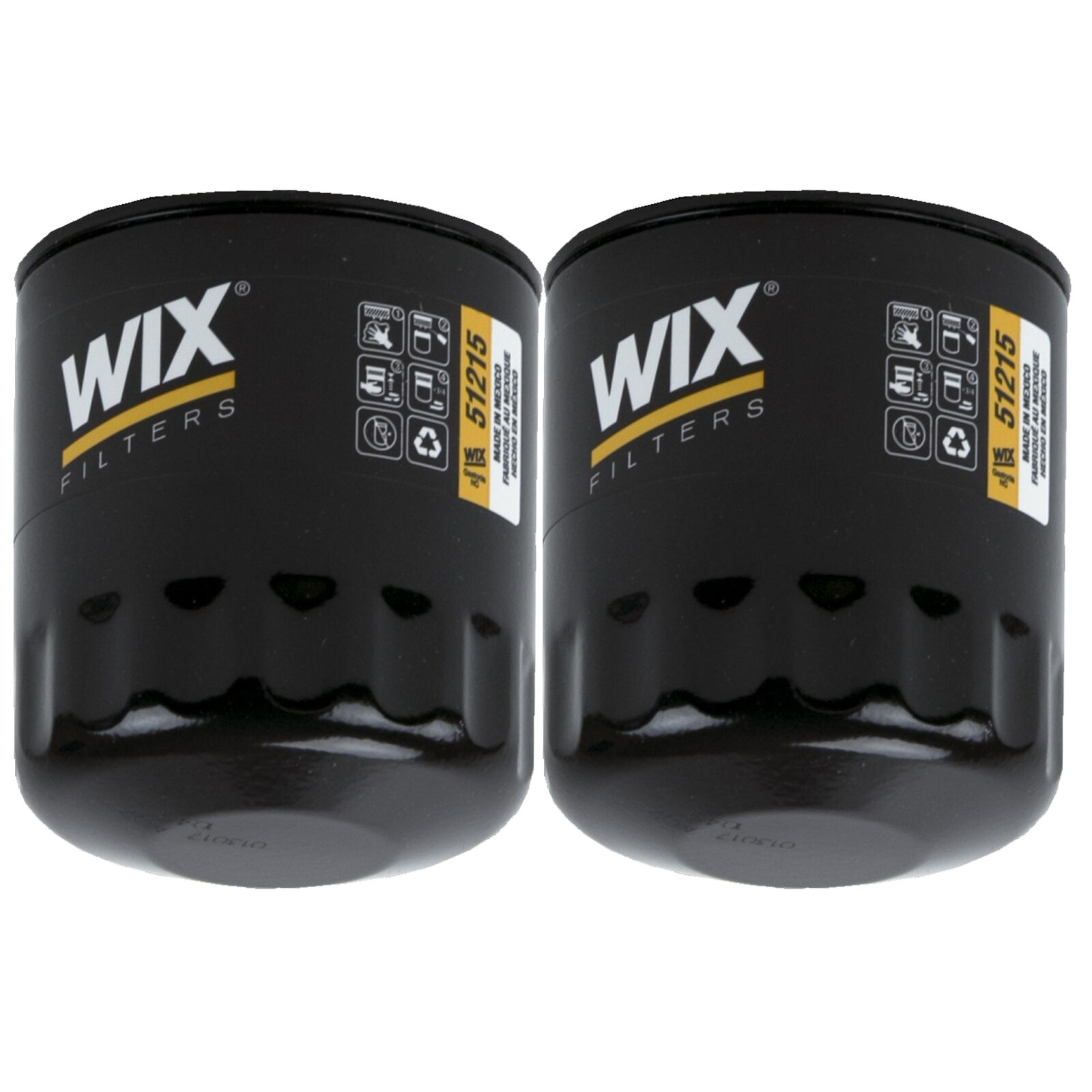 Wix Pair Set 2 Engine Motor Oil Filters For Buell HarleyDavidson Indian MotoGuzi