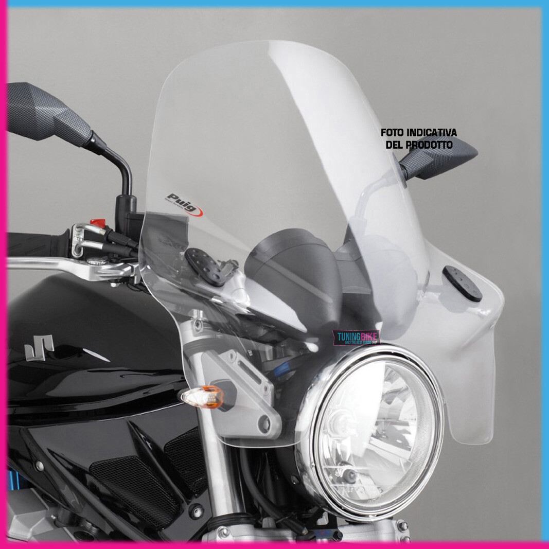 Puig 4375W スクリーン RACING [CLEAR] BMW R1200S (06-08)