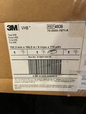 3M VHB Tape 4936, 6 in x 175 yd Unopened