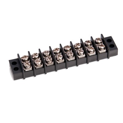 CR151C0200AB, GE, Terminal Block Sectional  30 A 300 V Max Accepts, Lot of 2