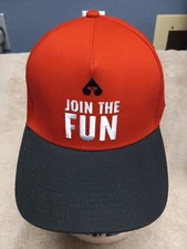 Premier Cruises "Join The Fun" Red Hat Cap Snapback NEW UNWORN