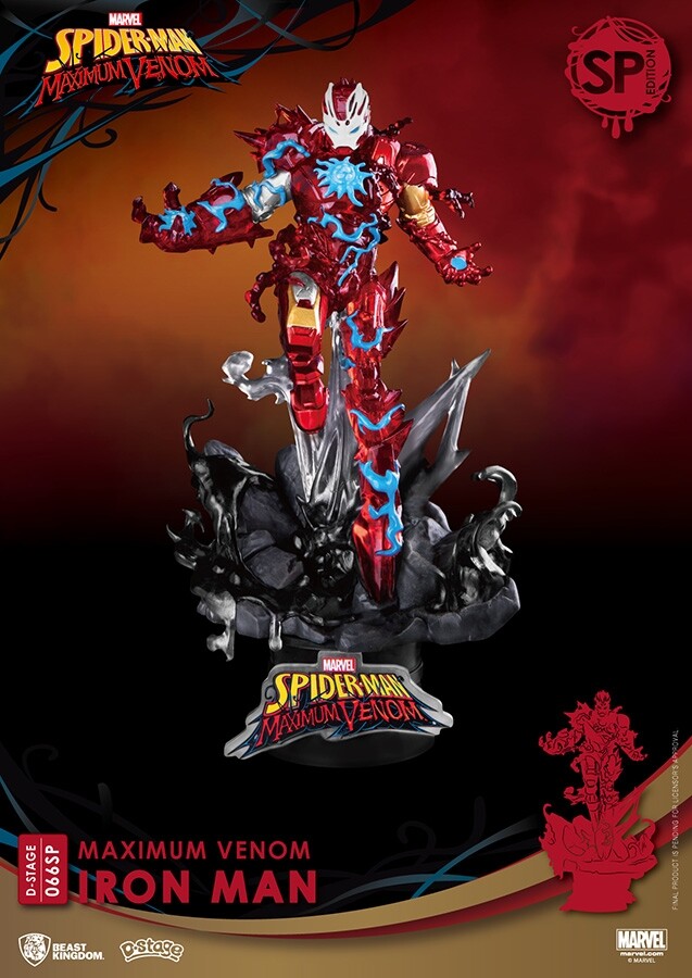 Beast Kingdom D-Stage Max Venom Iron Man 066SP Edition | eBay