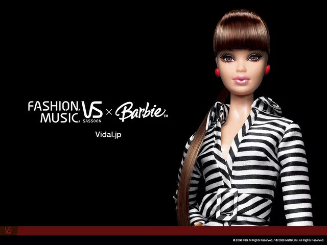 MATTEL VIDAL SASSOON Barbie FASHION MUSIC VS SASOON Namie Amuro Barbie Doll