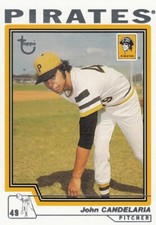 JOHN CANELARIA TOPPS RETIRED SIGNATURE EDITION BASE PIRATES EXPOS #98 2004 04