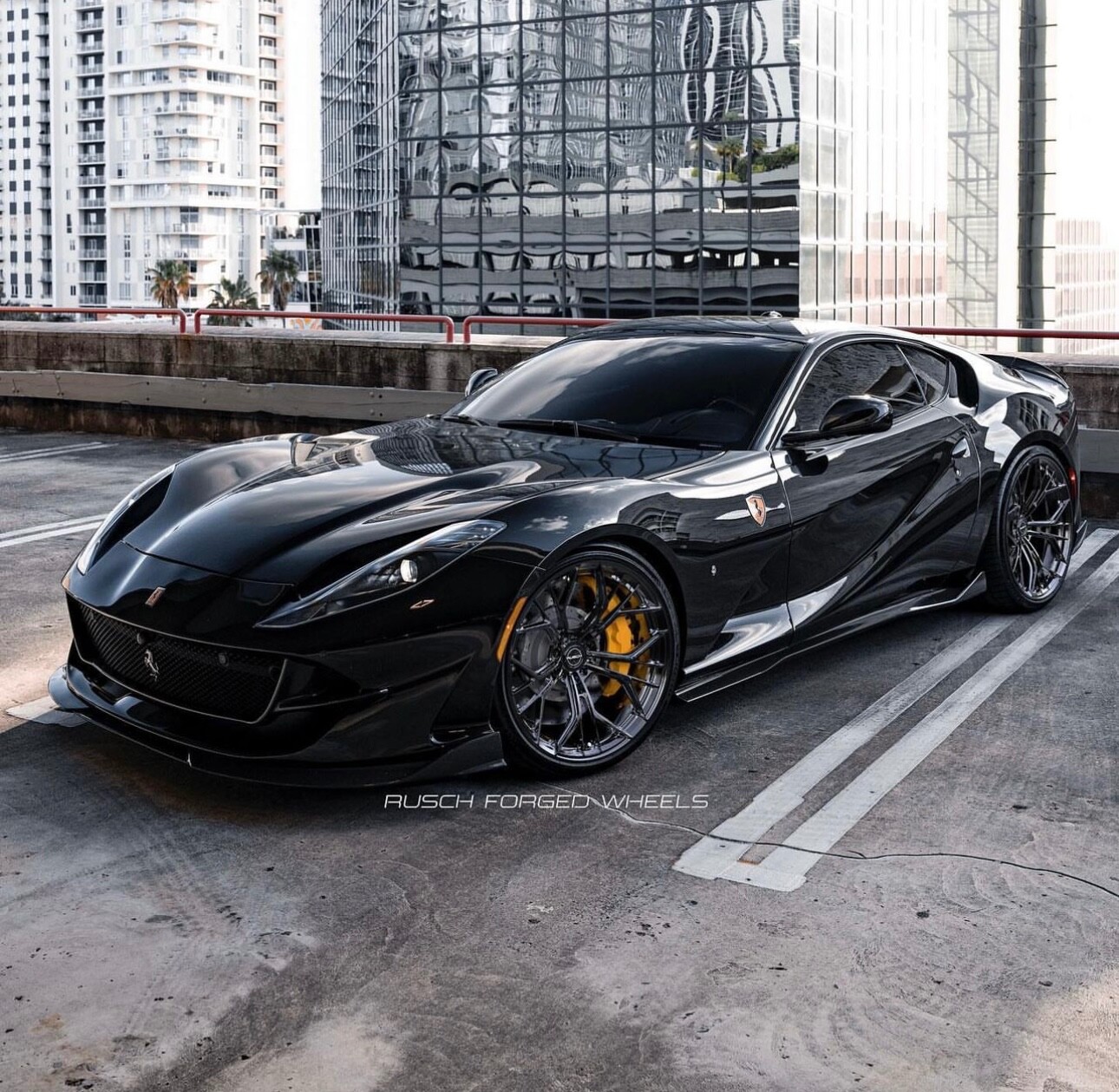 Premium Bespoke Forged 6061-T6 Wheels Rusch GT-01 21" 22" Ferrari