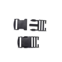 Kunststoffschnalle Klickverschluss 35Mm Gurt Steckschnalle Rucksack Schwarz 100S