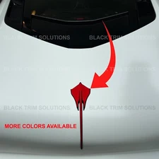 For Corvette 2020-2024 C8 Rear Stingray Emblem Overlay Trunk Decal Near Engine