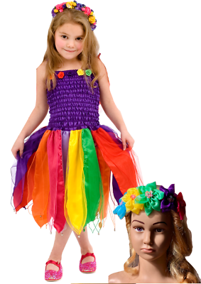 rainbow fairy dress Renaissance Women’s Costume - Fantasy - Fairy Dress Cosplay - Pink Brocade Bodice & 2Pc Dress - Spring Enchantress main image 1