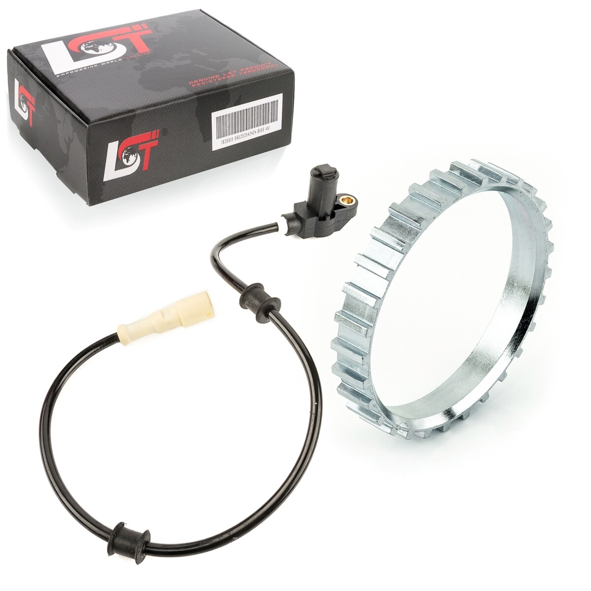 ABS Sensor And Abs-Ring Set Front Axle Speed for Vauxhall Combo