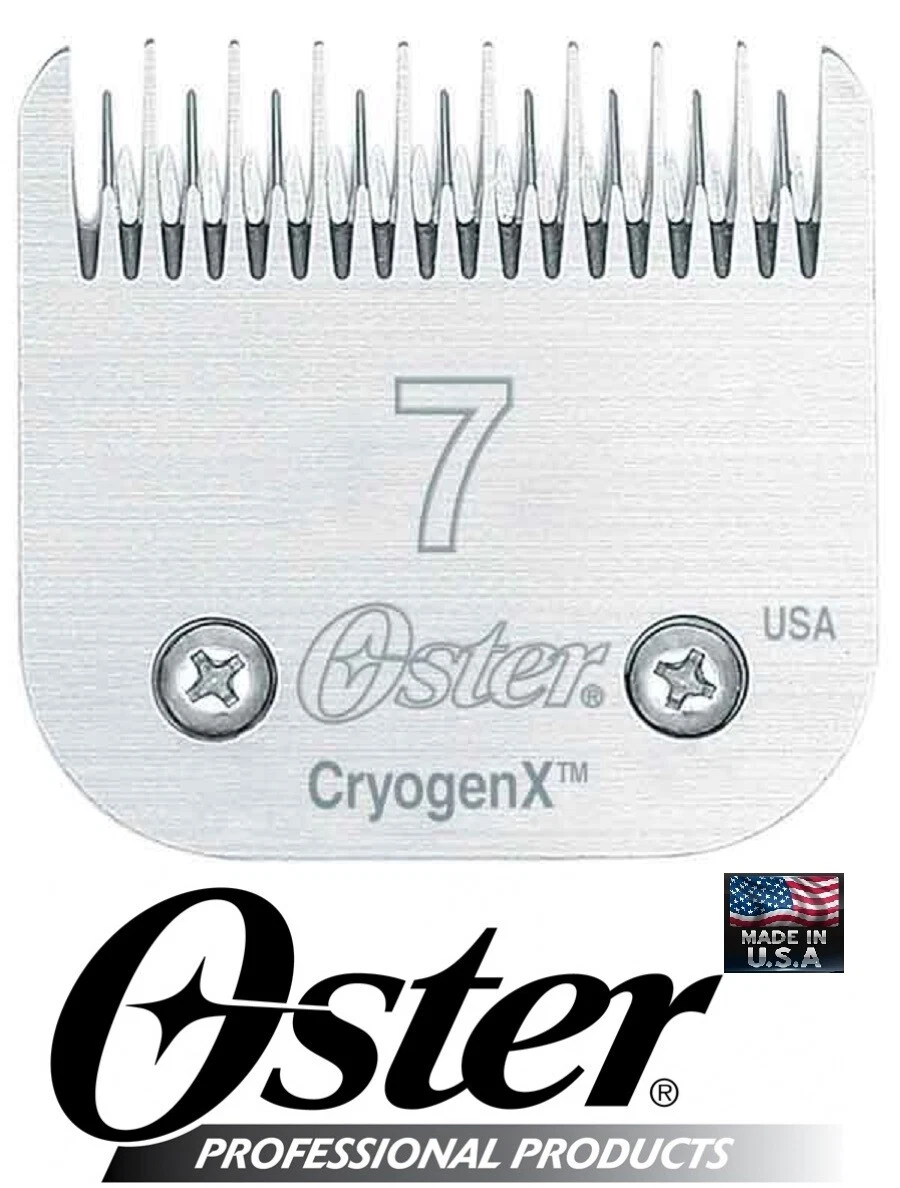 Oster CryogenX 7 SKIP PET GROOMING BLADE*Fit A5,Wahl KM5 KM10,Andis AGC CLIPPER