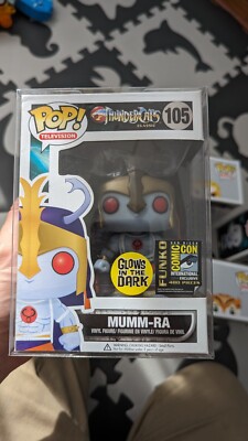 ThunderCats Mumm-Ra 105 SDCC GLOW IN THE  DARK Funko Pop RARE Selten  Grail
