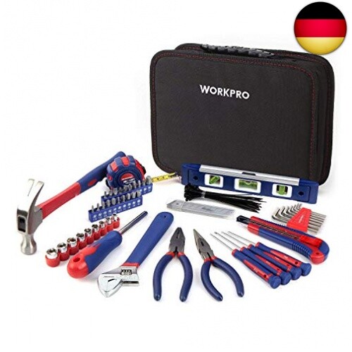 Workpro Werkzeugset Universal Und Haushalts-Werkzeugkoffer 100-Teilig-image