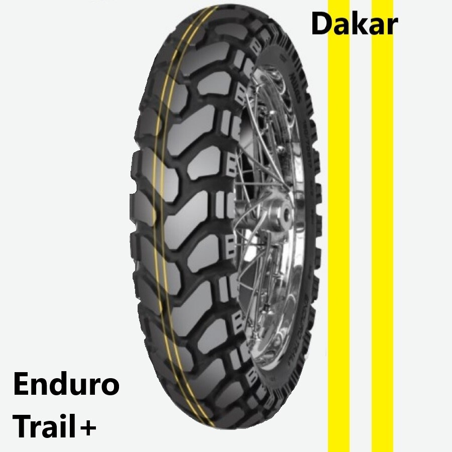 ADV Motorcycle Tyre Mitas Enduro Trail+ 170/60 B17 72H DAKAR 2YL Rear