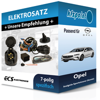 Ecs E-Satz 7Polig Fahrzeugspezifisch Passend FüR Opel Insignia Sports Tourer