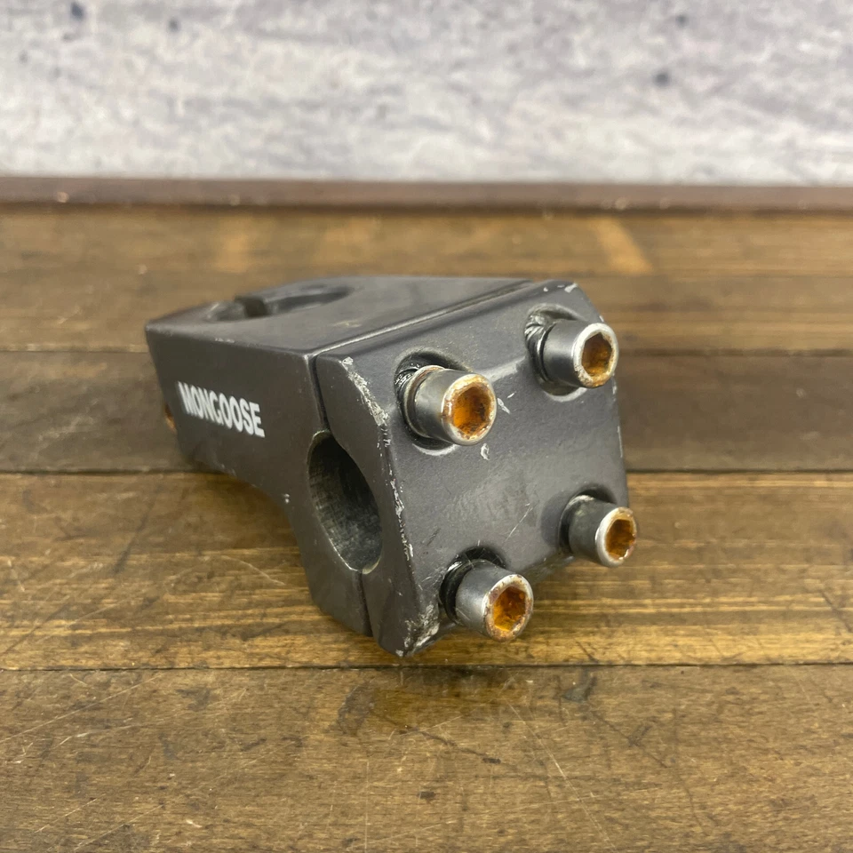 Mongoose BMX Stem Threadless 1 1/8 in Old School BMX 4 Bolt Front Load 90s 00s - Image 4 of 4