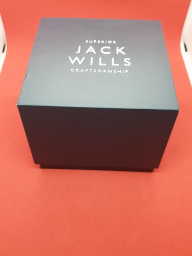 Reloj para hombre Jack Wills cromado con pantalla de fecha 3atm, correa marrón bronceado nuevo en caja. - Imagen 8 de 8