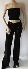 NEW Dolce & Gabbana Black Cord Pants/Trousers (Size 38) - $1135.00!