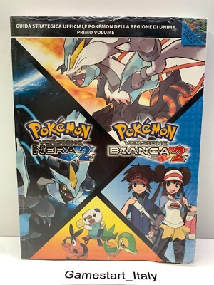 POKEMON STRATEGY GUIDE BLACK AND WHITE VERSION 2 - FIRST VOLUME ITA WHITE BLACK
