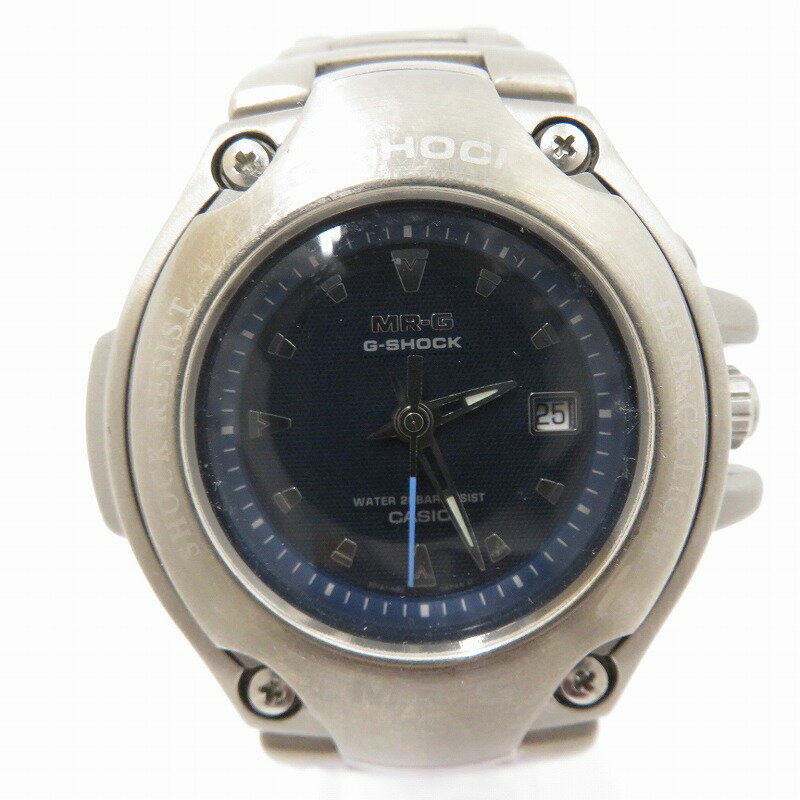 美品 CASIO カシオ G-SHOCK MR-G MRG-122-1A チタン メンズ クォーツ