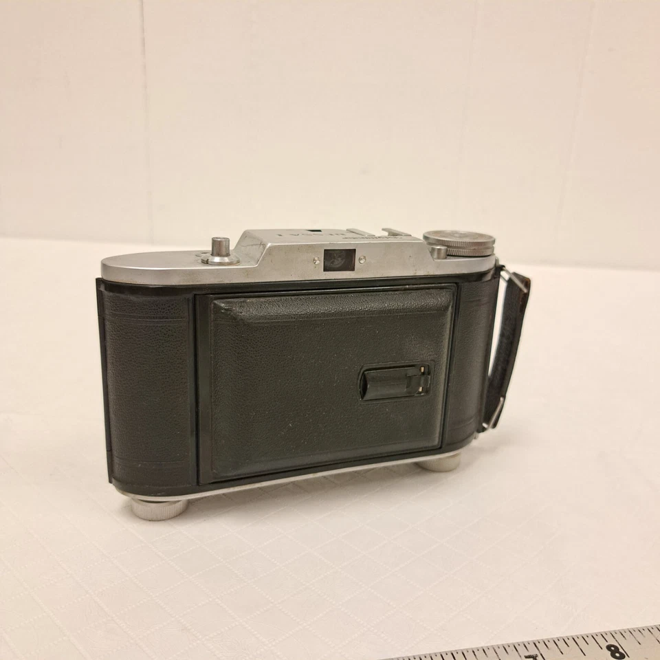 Vintage Voigtlander Bessa I Camera w/105mm F 4.5 Vaskar Untested  - Image 4 of 4