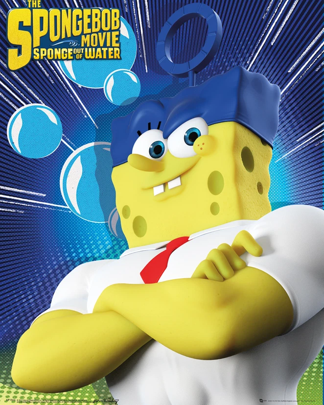 Poster SPONGEBOB Movie - Standing - Sponge Out Of Water  40x50cm NEU z373 - Bild 1 von 1