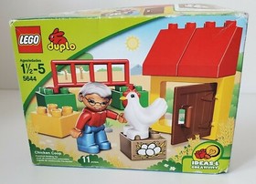 LEGO Duplo Chicken Coop Farmyard Chicken 5644 NEW Sealed Set but box DAMAGED