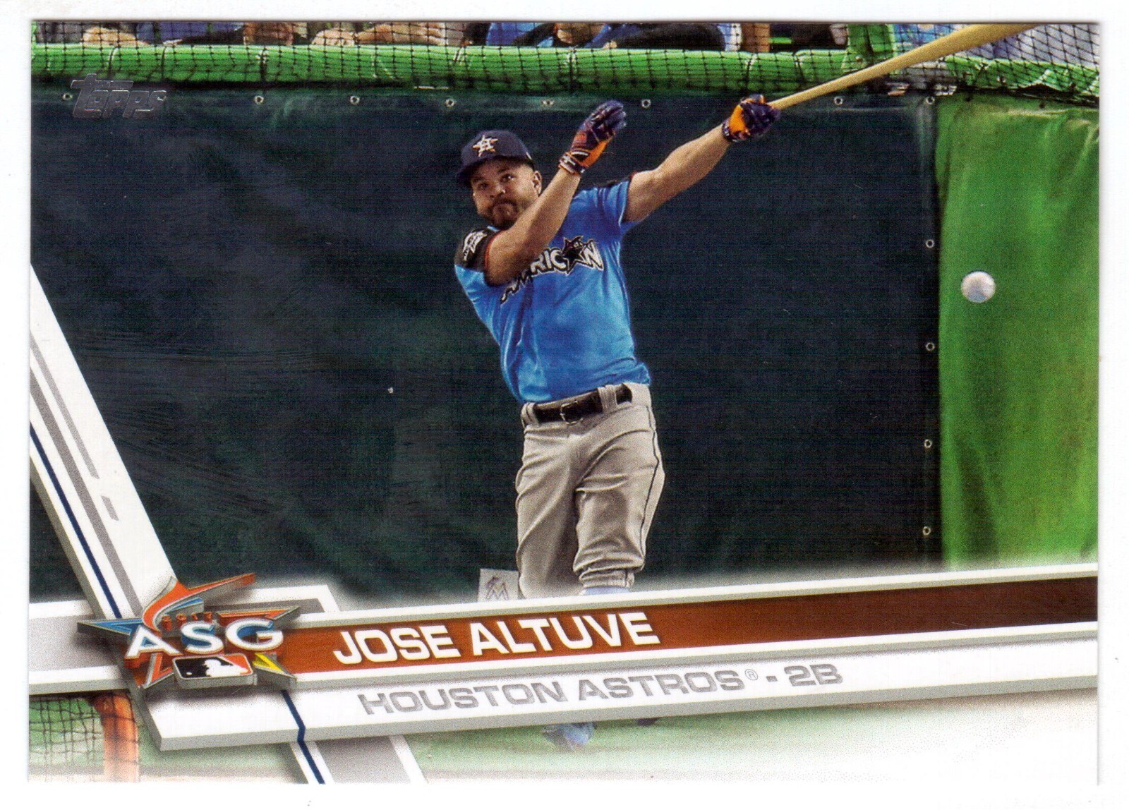 2017 TOPPS UPDATE SERIES #US175 JOSE ALTUVE SP PHOTO VARIATION