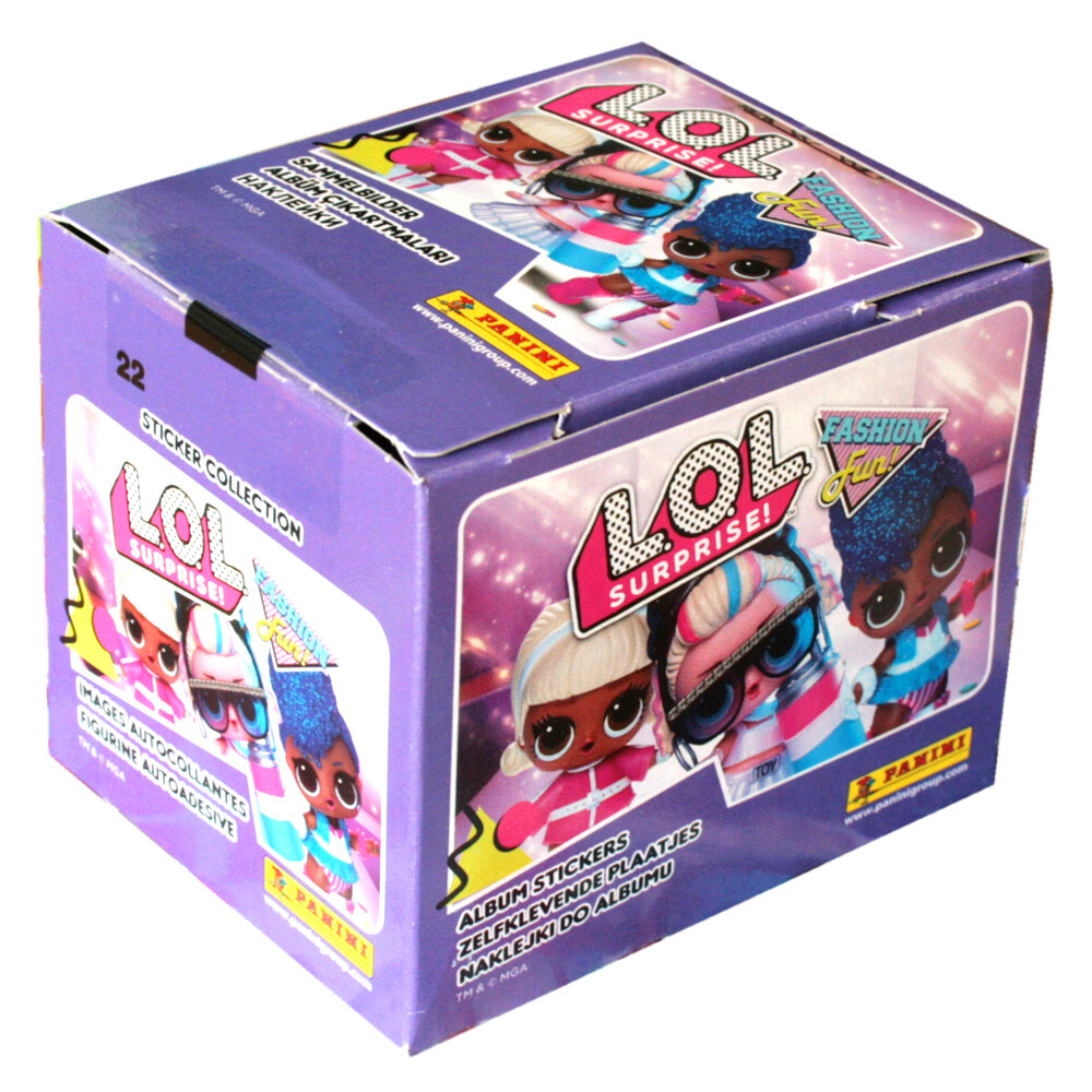 Panini - Lol Surprise 3 - Fashion Fun - Sammelsticker - 1 Display (50