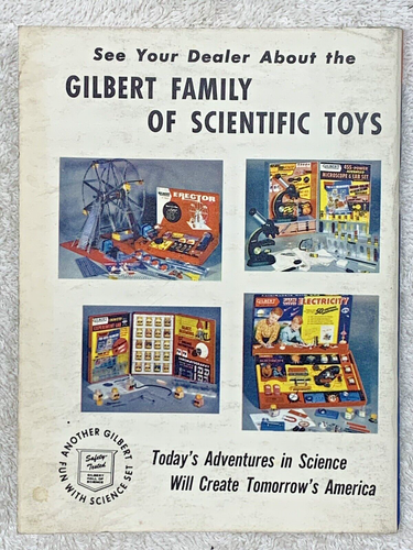 1958 Gilbert Fun With The Microscope Manual - Picture 6 of 6