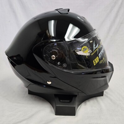 Scorpion EXO-GT930 Modular Motorcycle Helmet Solid Gloss Black 2XLarge *DISPLAY*