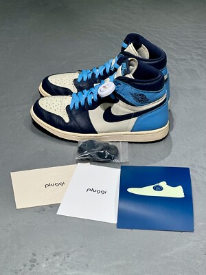 Nike Air Jordan 1 Retro High OG - Obsidian - Größe 41