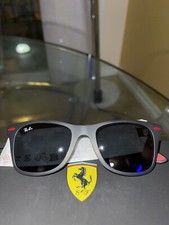 RAY-BANS RB4195M SCUDERIA FERRARI WAYFARER LITE FORCE SUNGLASSES