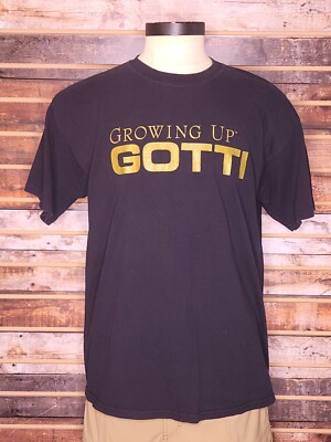 Vintage Y2K A&E Growing Up Gotti Mob TV Series XL