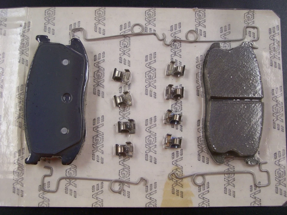 VGX MF297K New Front Brake Pads Kit fits Geo Spectrum Isuzu I-Mark Mazda GLC - Image 4 of 4