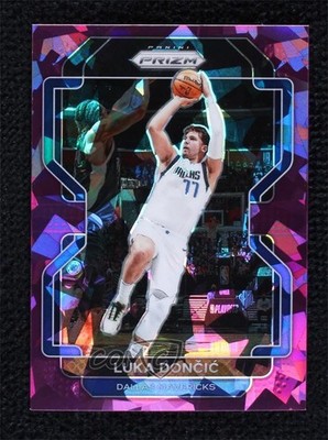 2021-22 Panini Prizm Purple Ice Prizm 139/149 Luka Doncic #223 hs9
