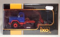 IXO Ixotr054, Zugmaschine Magirus Jupiter 6X6, 1964, Blau/Rot, 1/43, Neu&Ovp
