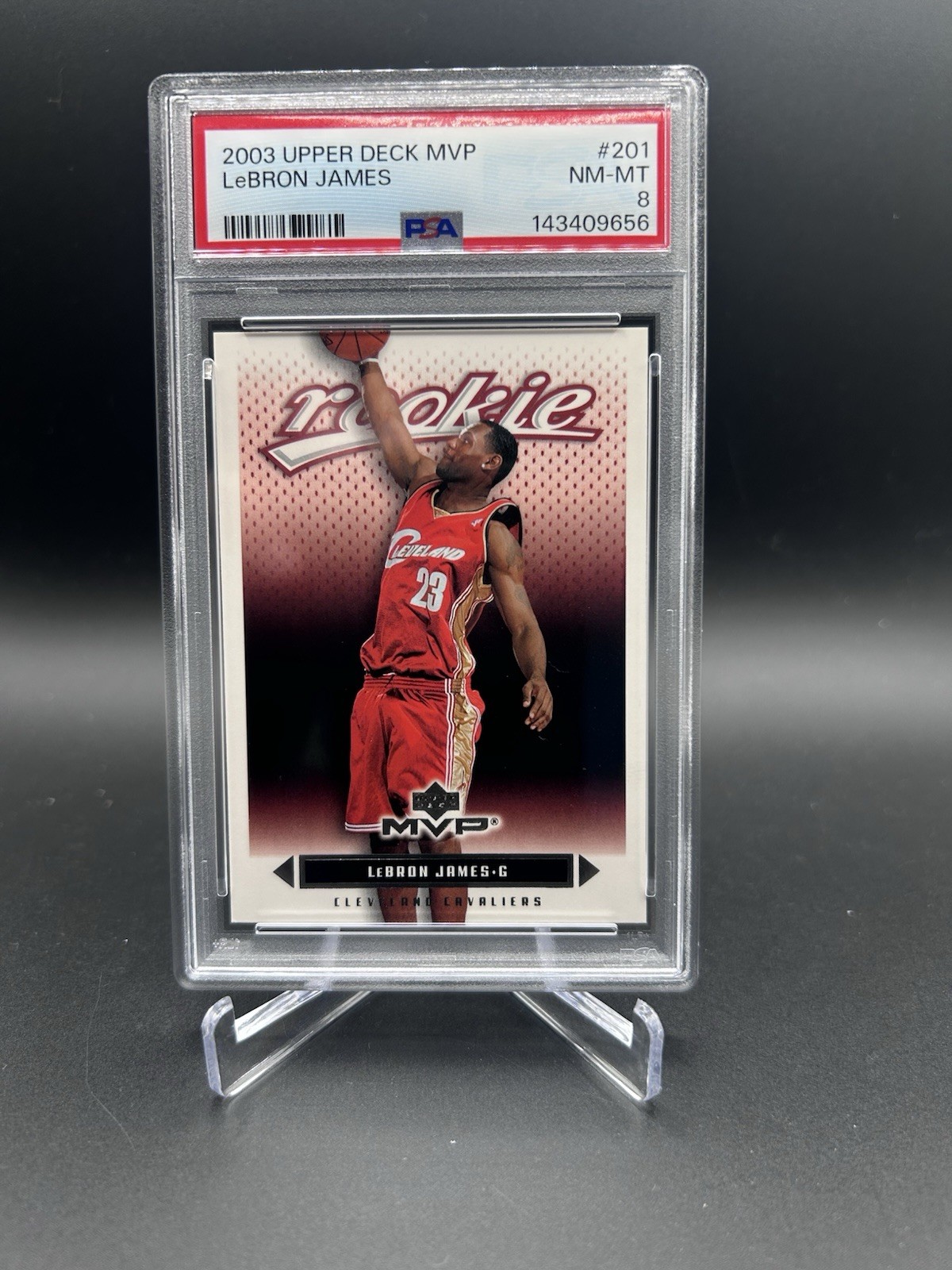 LeBron James 2003 Upper Deck MVP #201 Base Price Guide - Sports