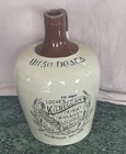 J. Locke Kilbeggan Irish Whisky Stoneware Flagon Water Life Uirse Beata Ireland