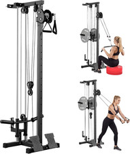 VEVOR LAT Pull down Machine, 3-In-1 Row Cable...