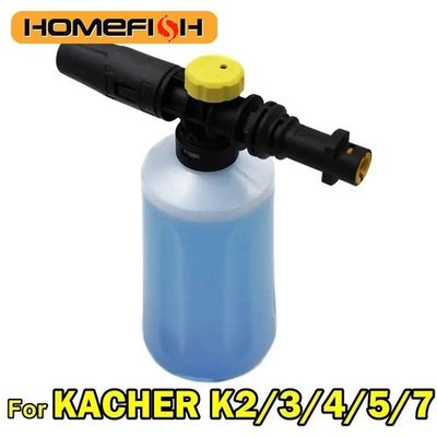 #ad Car Cleaning Wash Pressure Washer Snow Foam Lance Cannon Sprayer Gun Soap Bottle $23.49