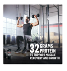 Muscle Milk Genuine Protein Powder, Vanilla, 32g Protein, 1.9lb, 30.9oz